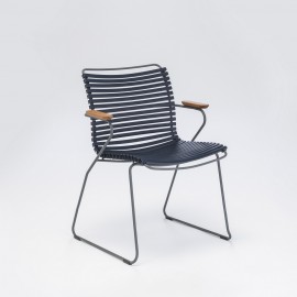 Dining chair (couleur bleu foncé)