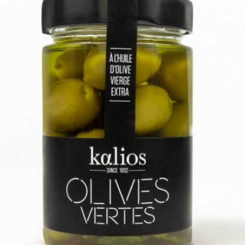 Olives vertes à l'huile d'olive