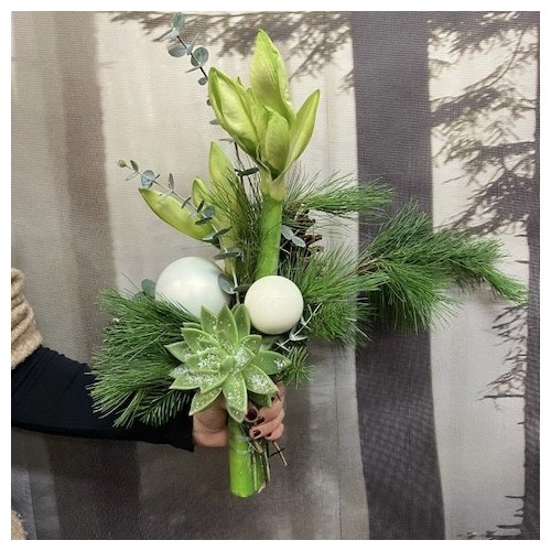 Bouquet Noël Blanc