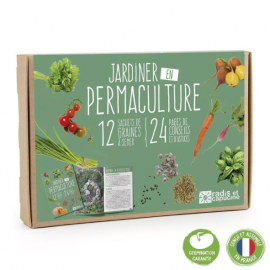Coffret de graines "Jardiner en permaculture" 12 variétés